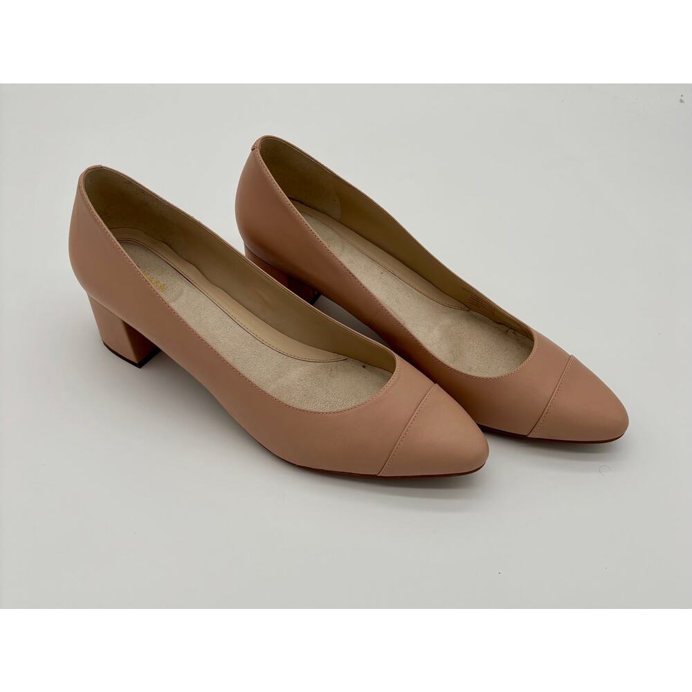 Cole Haan Women’s Go-To-Block Heel Pump in Blush Size 10.5 B Dress Shoes